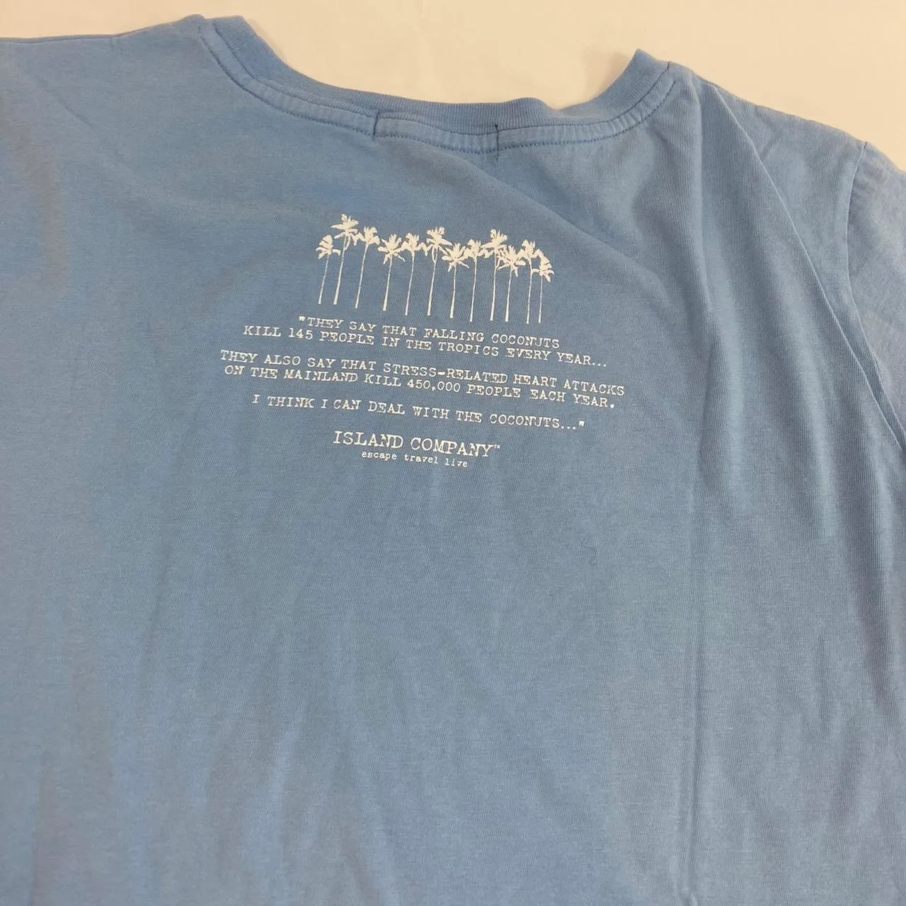 Island Company Tee With Front And Back Graphic - Image 8