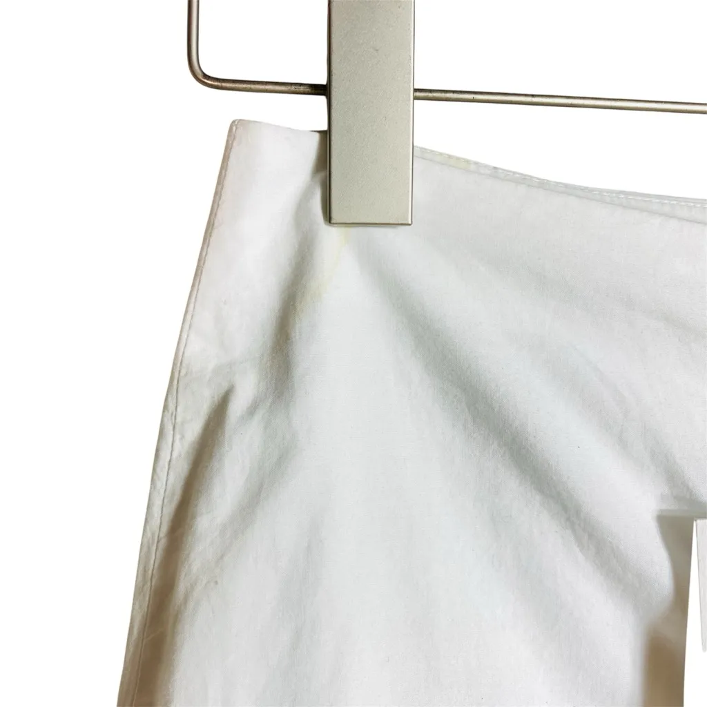 Zara White Tie Up Skort Skirt - Image 5