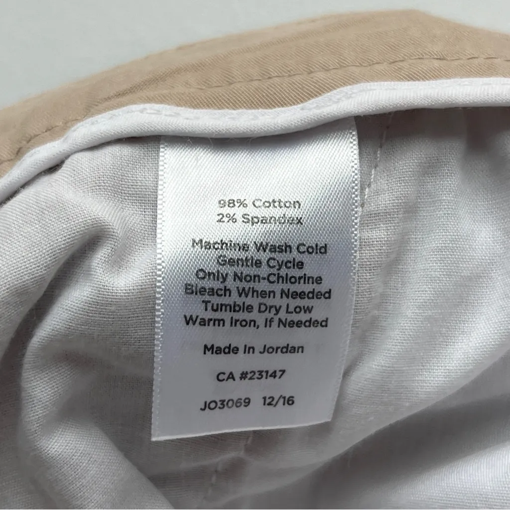 Talbots Tan Cropped Women's Pants - Image 8