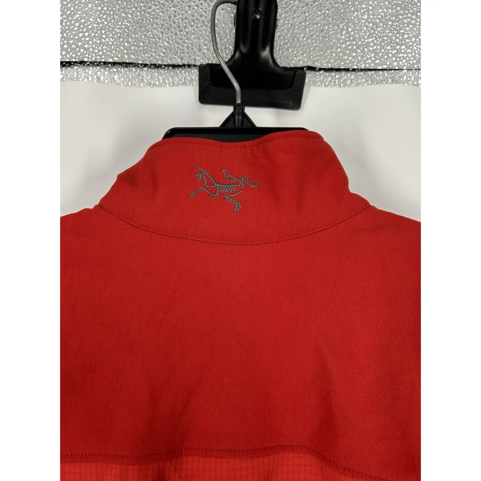 Arcteryx Sigma AR Windstopper Soft Shell Softshell Full Zip Jacket Womens Small Red - Image 7