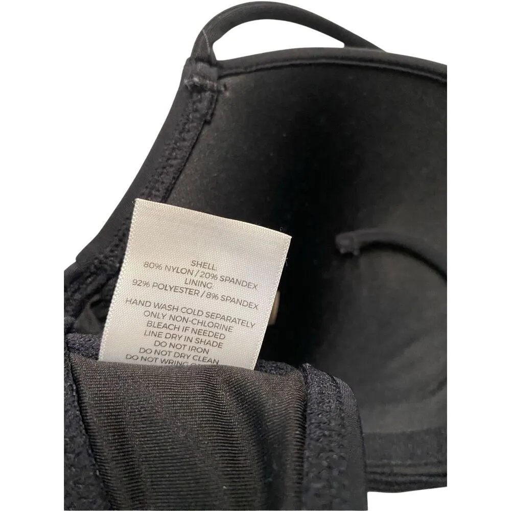 Shade And Shore Padded Push Up Halter Bikini Top 36B Beachwear Swimsuit Vacation - Image 9