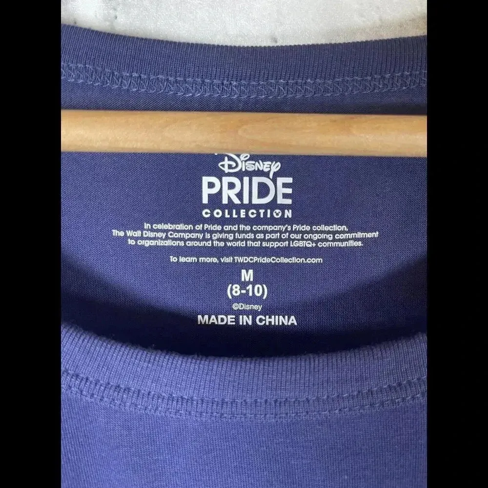 Women’s Disney Pride Stitch Tank Top Rainbow Design, Size Medium - Image 3