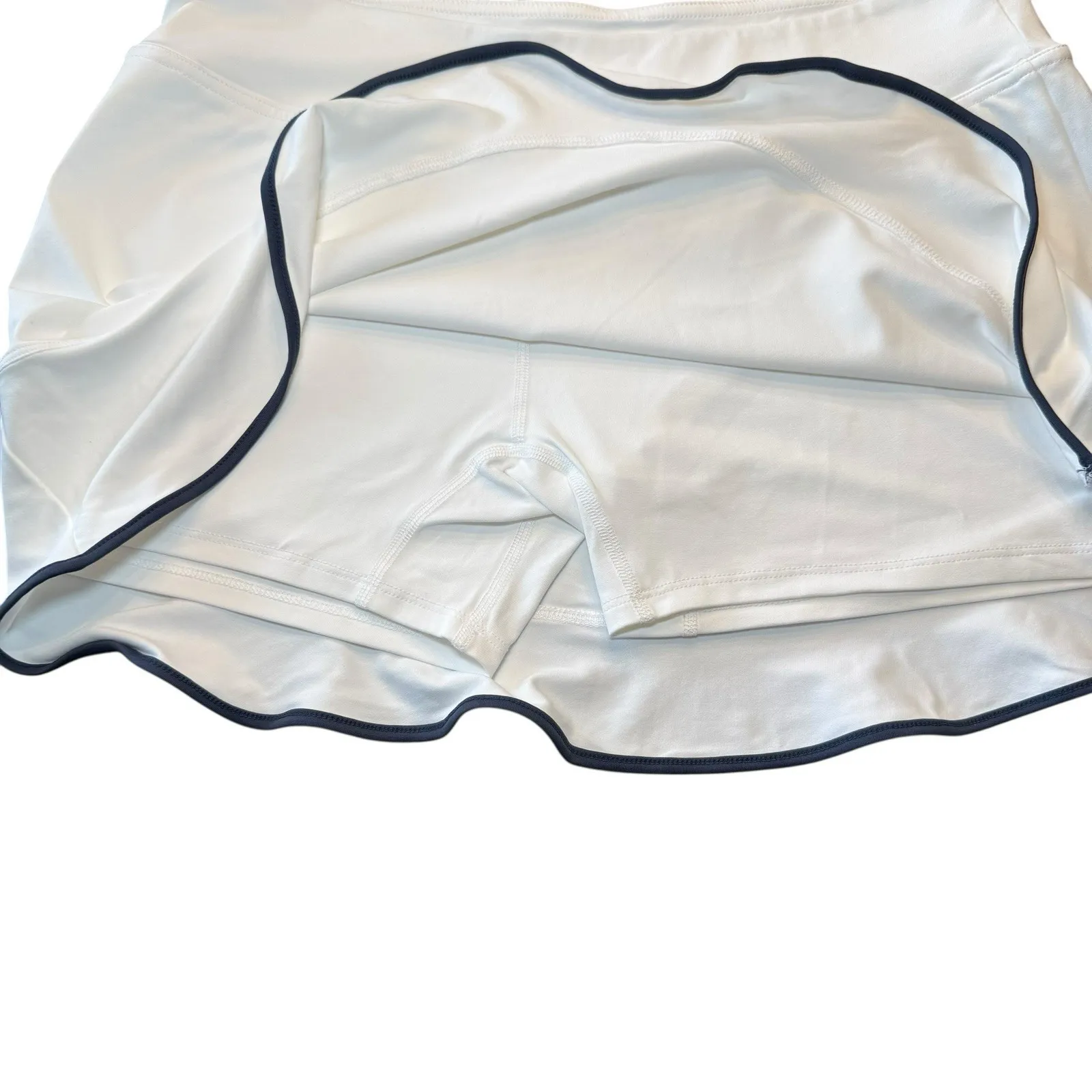 LIJA White Elite Axel Pickleball Tennis Golf Skort MSRP $110 Large Size 12 - Image 6