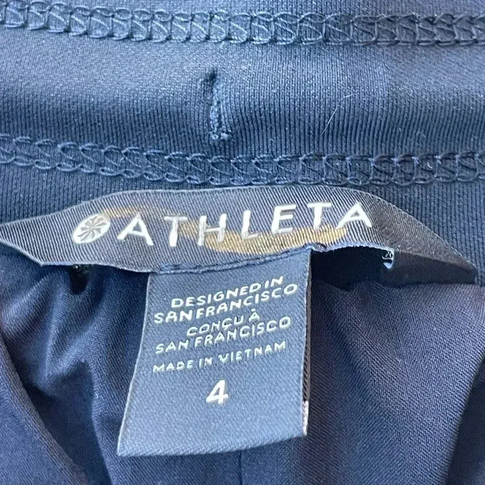 NWT Athleta Apres Ski Short Shorts Black Size 4 - Image 3