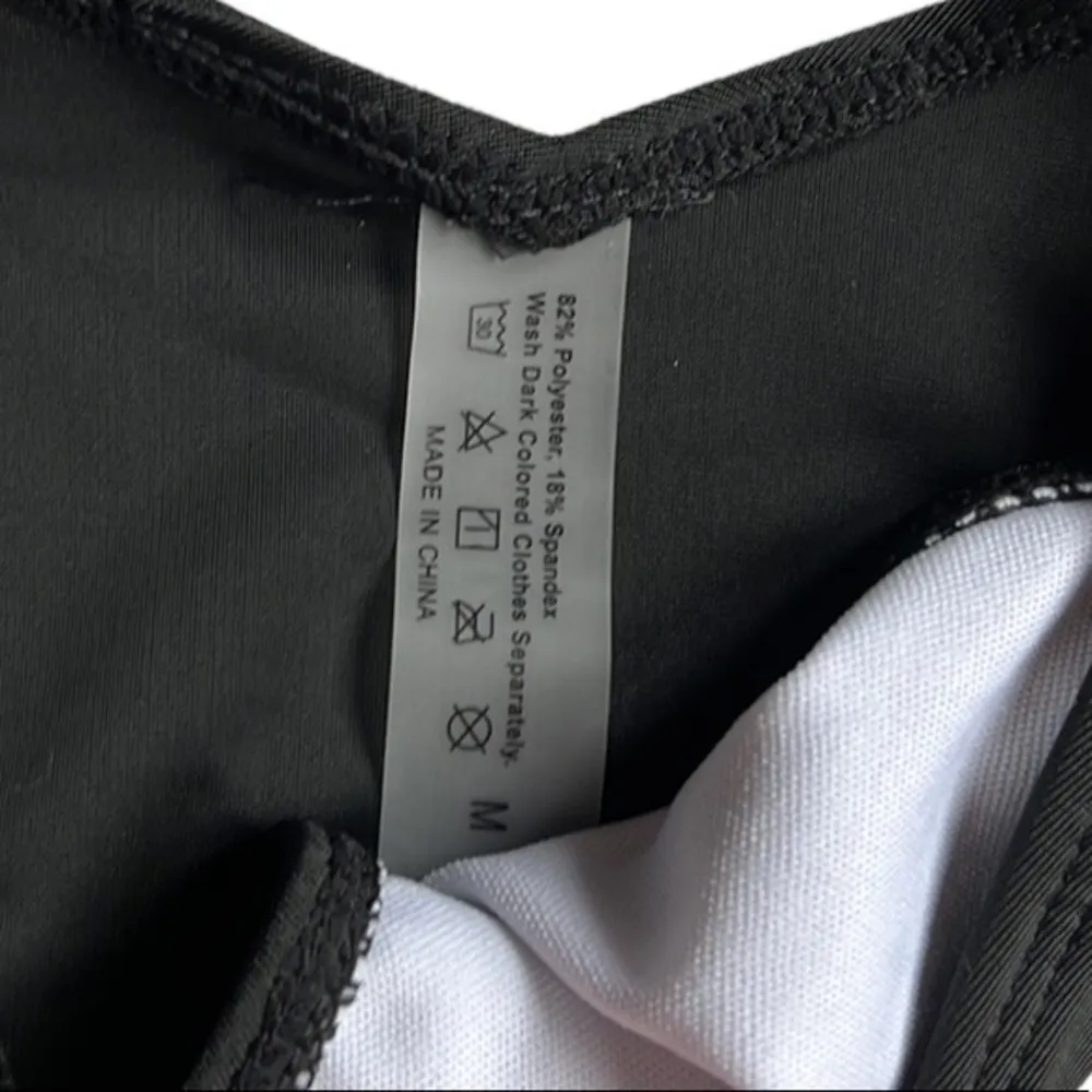 Aqua Tropic Swimwear Black Fiji Set Bikini New Size Medium - Image 11