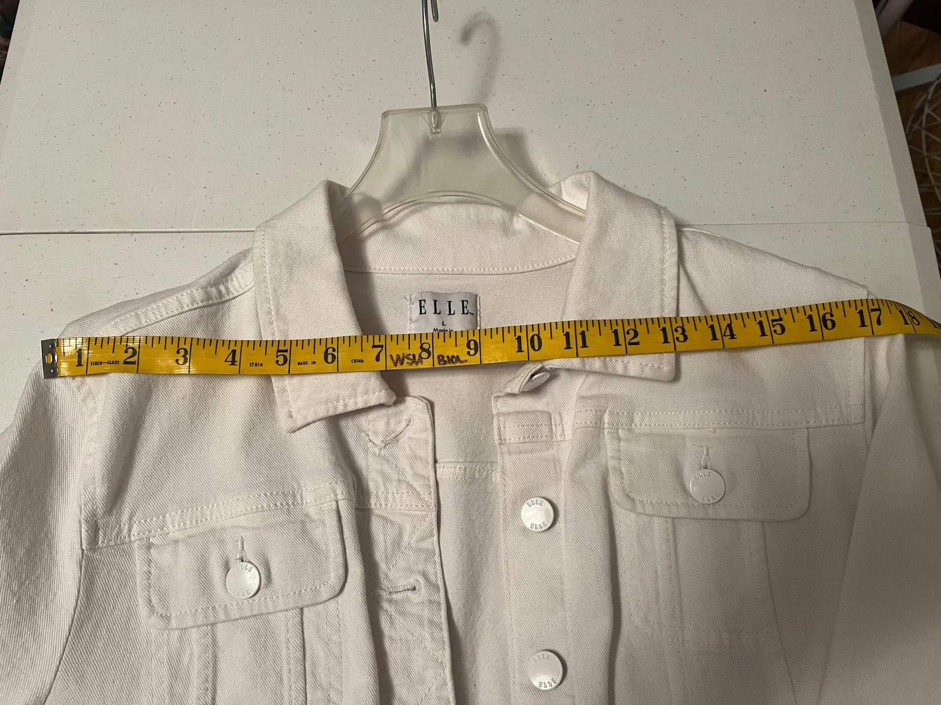 White Jean Jacket - Image 6