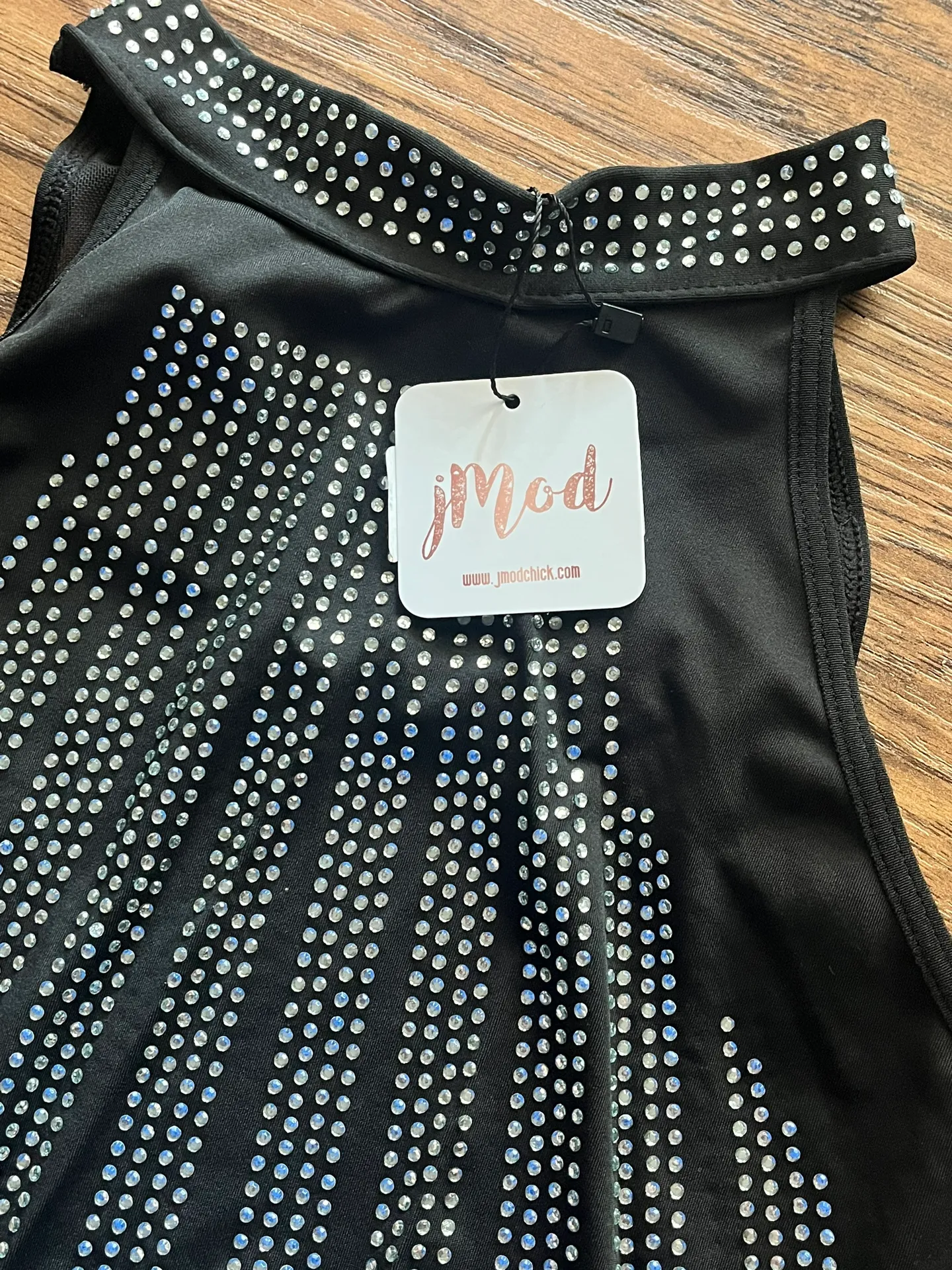 Jmodchick Rhinestone Bodysuit - Image 3