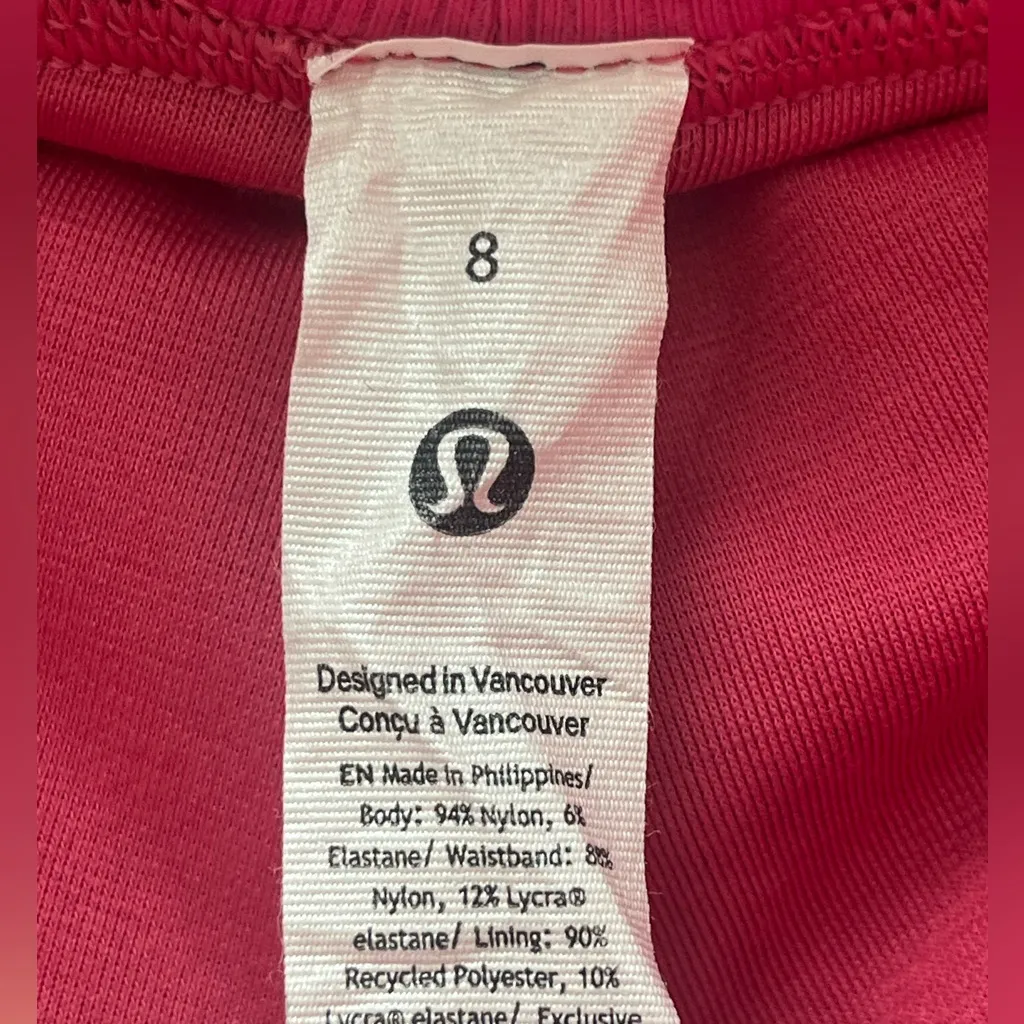 Lululemon Dance studio mid rise cropped lined jogger pants raspberry Coulis 8 - Image 12