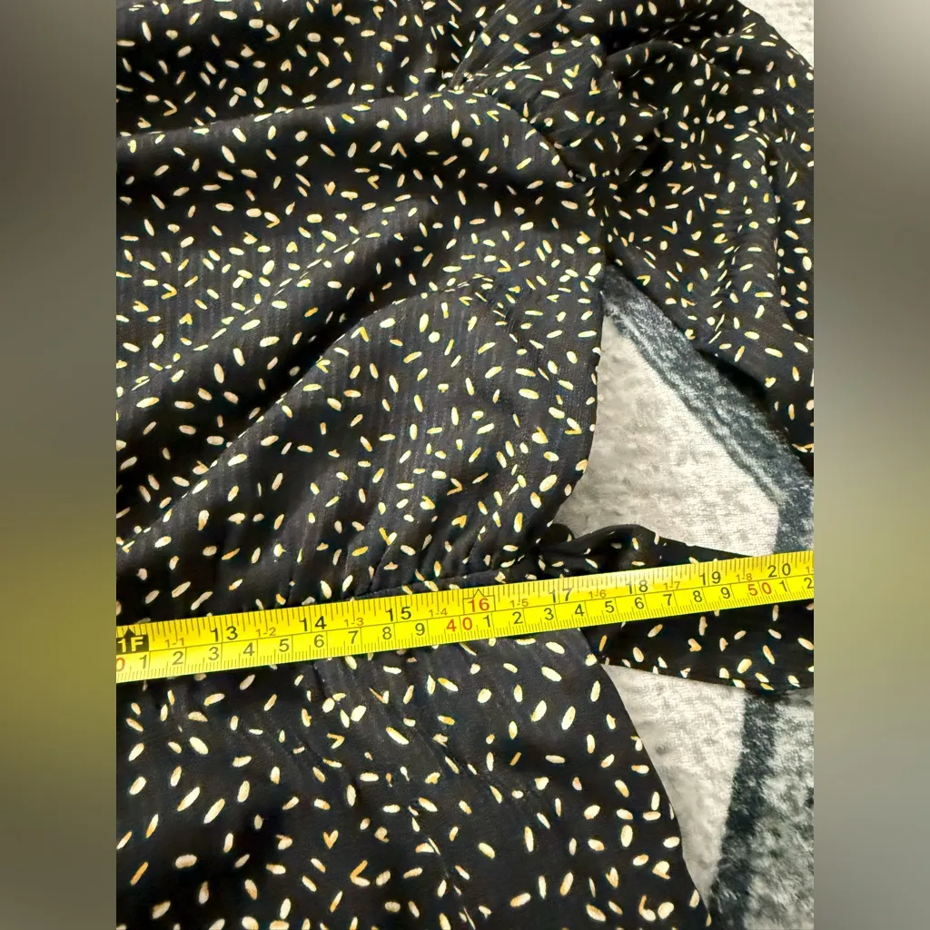 DownEast Black and White Glamorous Jumpsuit Size XL - Image 8