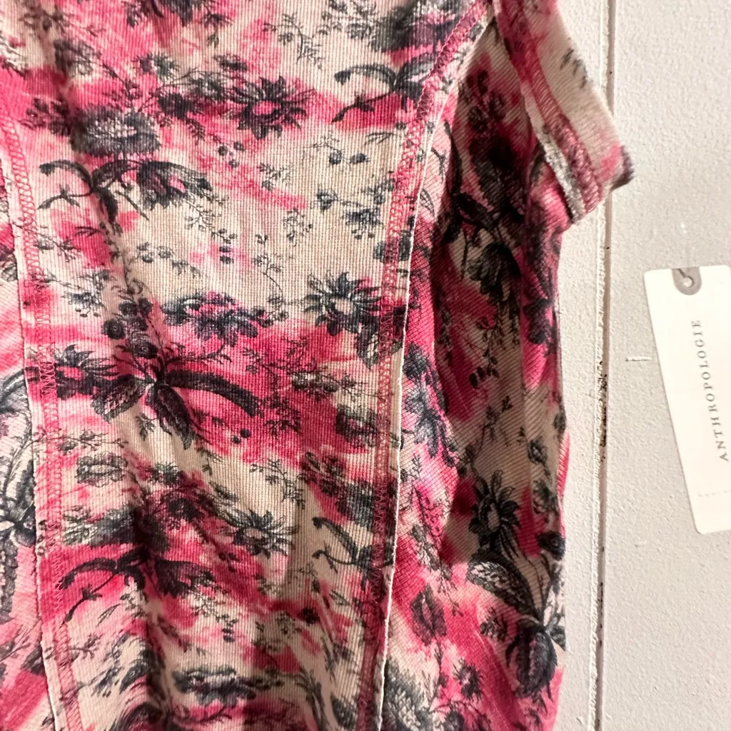 ANTHROPOLOGIE NWT PILCRO FLOWER TURTLENECK TANK Women's Sleeveless Top - Image 2