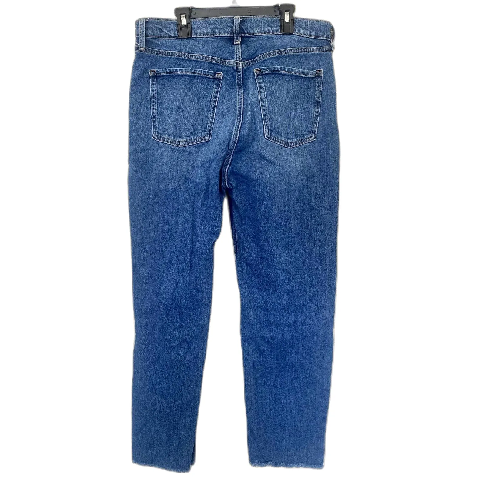 Old Navy Lot of 2 Sky Hi Straight Leg Jeans‎ Medium Wash Denim Classic Size 12 - Image 5