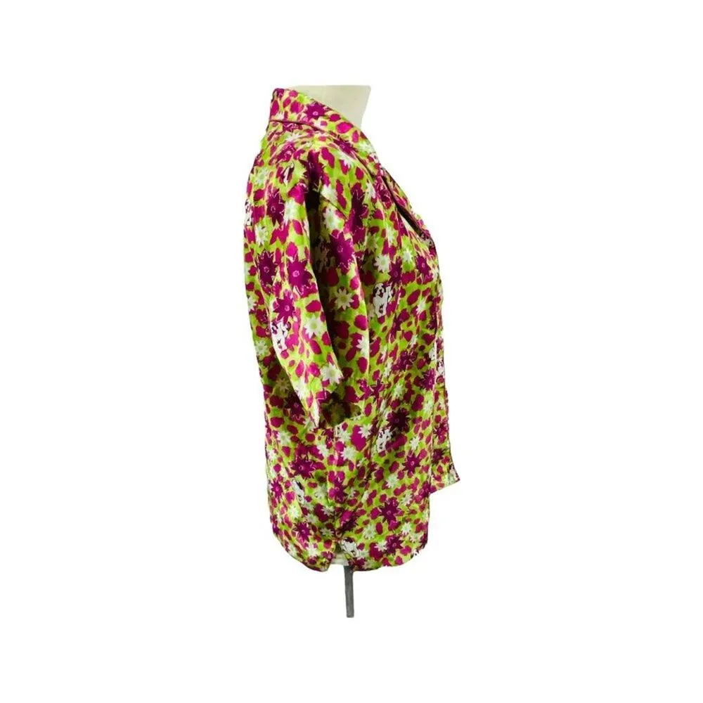 Vintage Fun And Attitude Big Dogs Satin Wild Girl Pajama Set Medium - Image 4