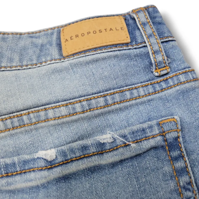 Shorts Size 6 W29" x L3.5" Aéropostale Midi Short Jean Shorts Denim Shorts - Image 4