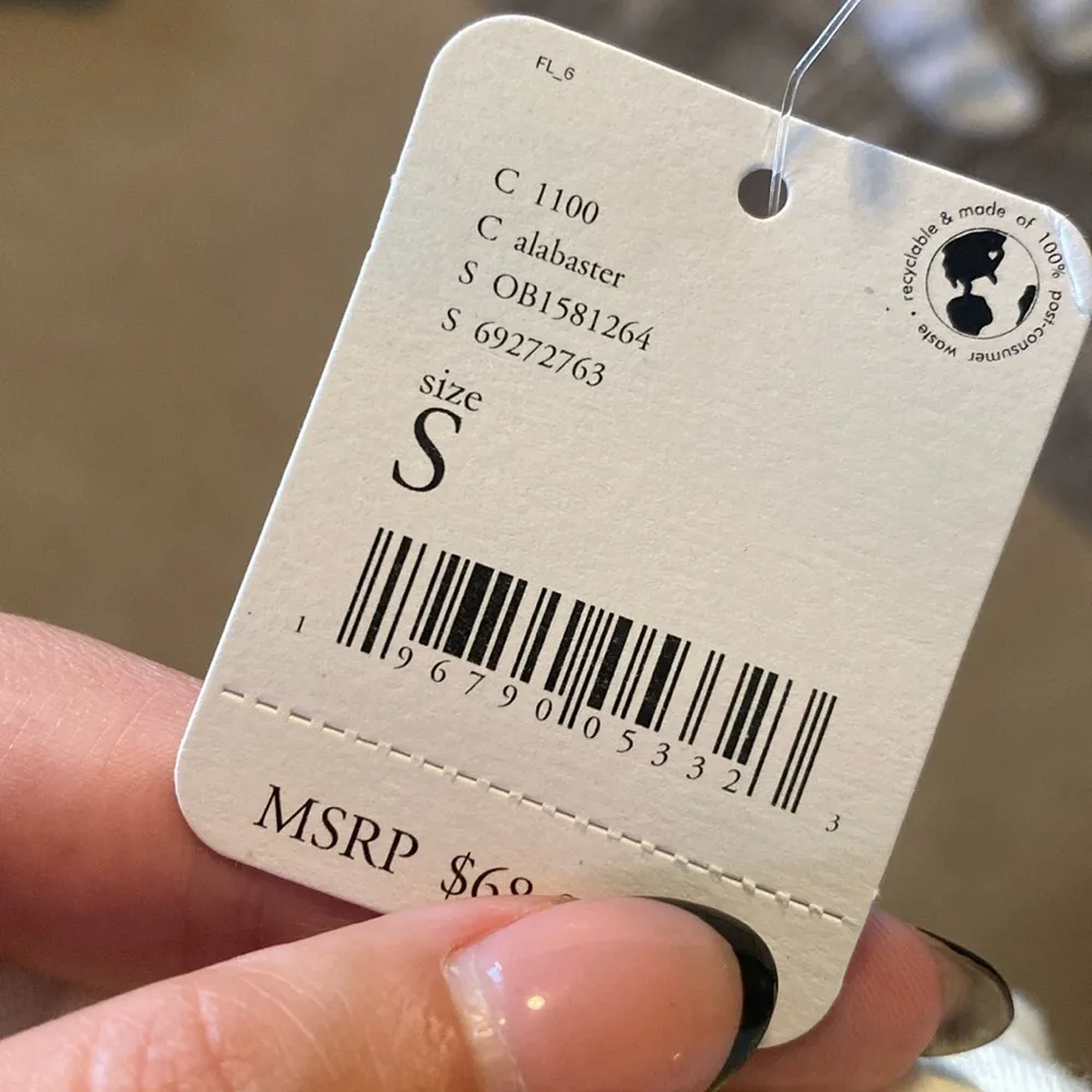 Free People Rouched Long Sleeve Top - Image 5