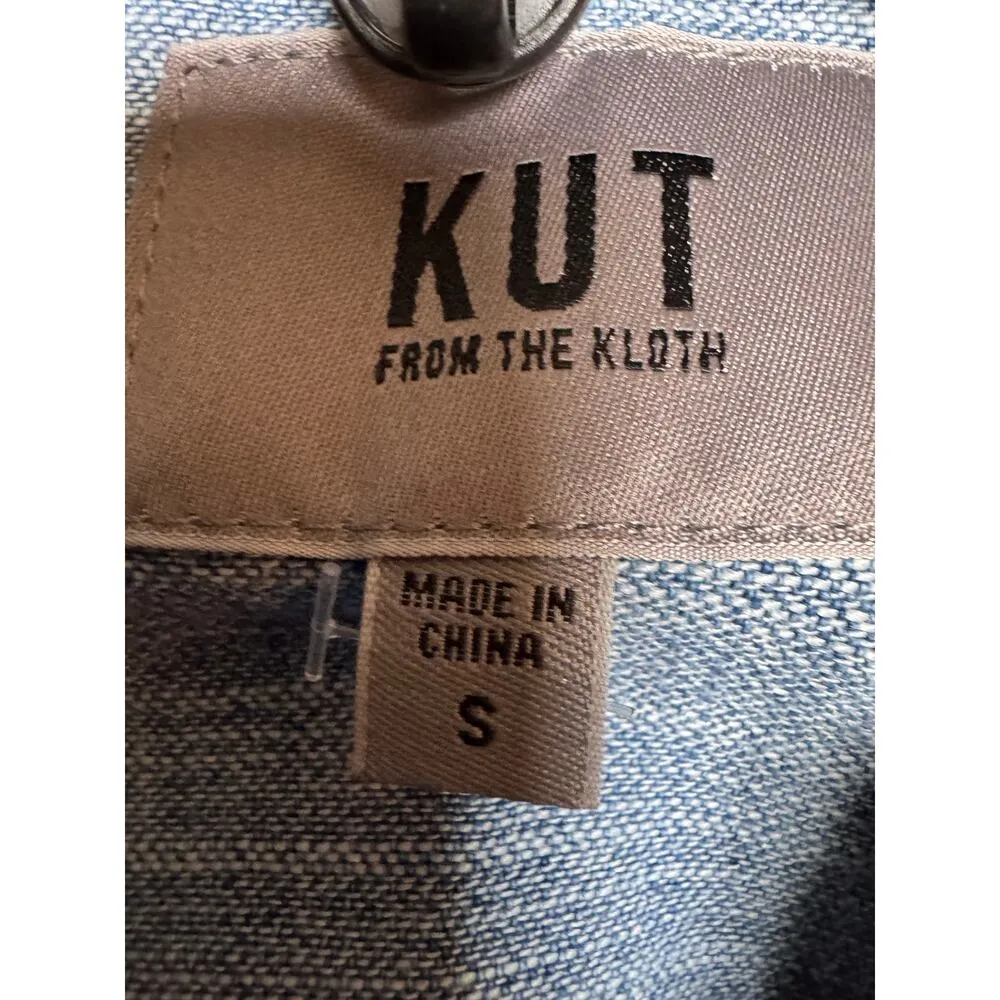 KUT FROM THE KLOTH® Luna Jacket size small women’s Jean jacket (new) - Image 9
