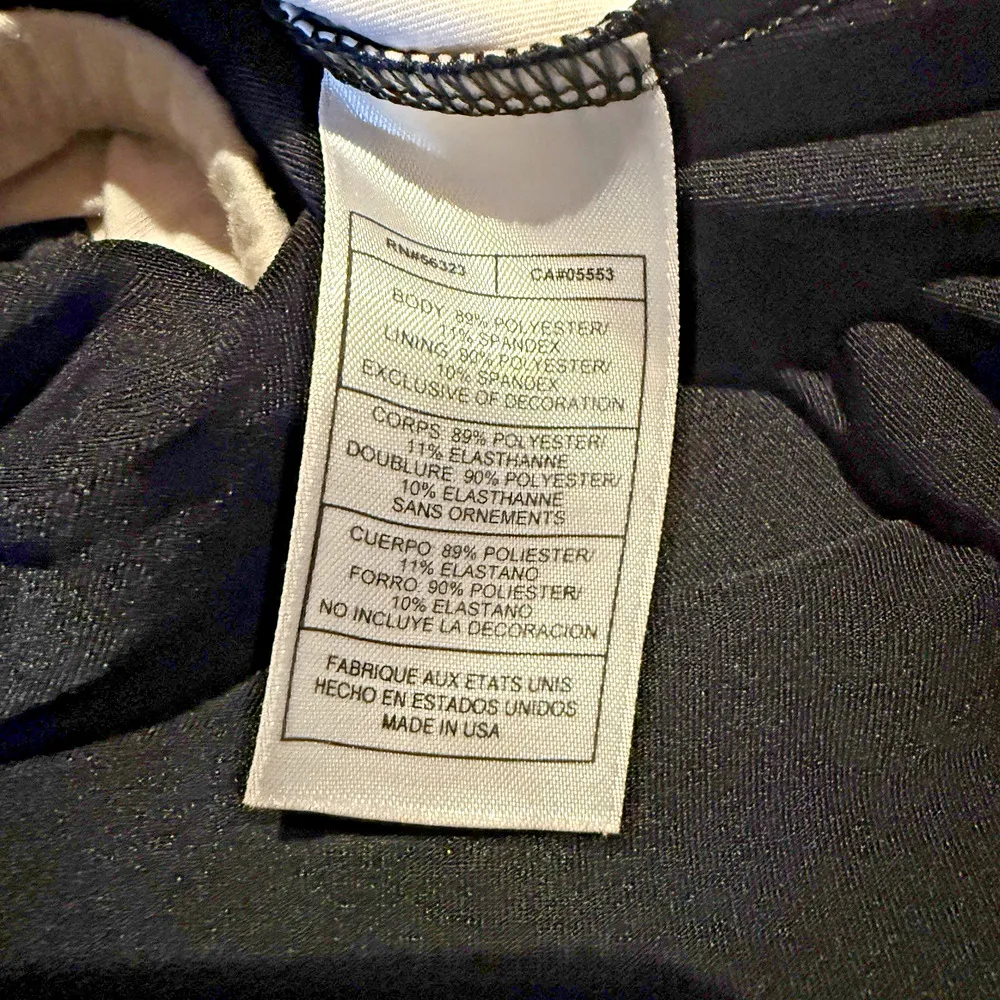 Nike Dri-FIT Women’s Racerback Sleeveless Athletic Top Size Large 12-14 Black - Image 5