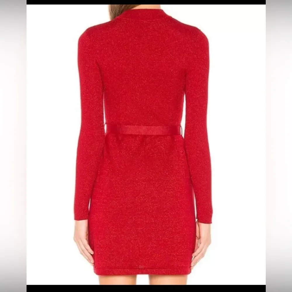 French Girl Mini Sweater Dress LARGE - Image 4