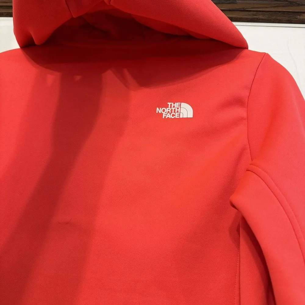 The North Face Women's‎ Size Small Hot Coral Pink Full Zip Hoodie Sweatshirt - Image 4