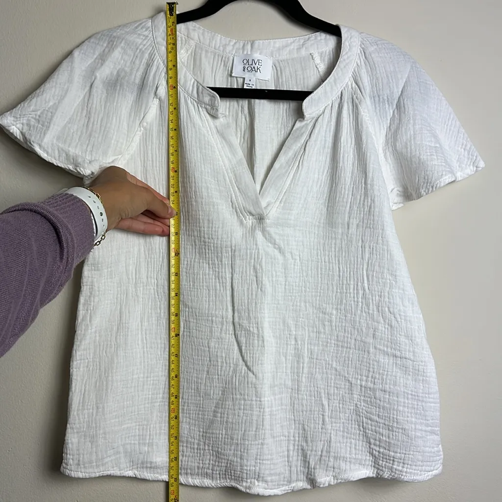 Olive and Oak‎ 100% Cotton Blouse - Image 5