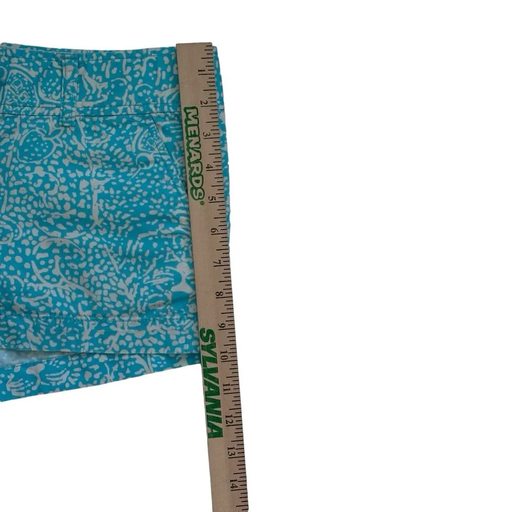 Lilly Pulitzer Walsh‎ Shorts Shorely Blue Ice Cake Size 2 - Image 8