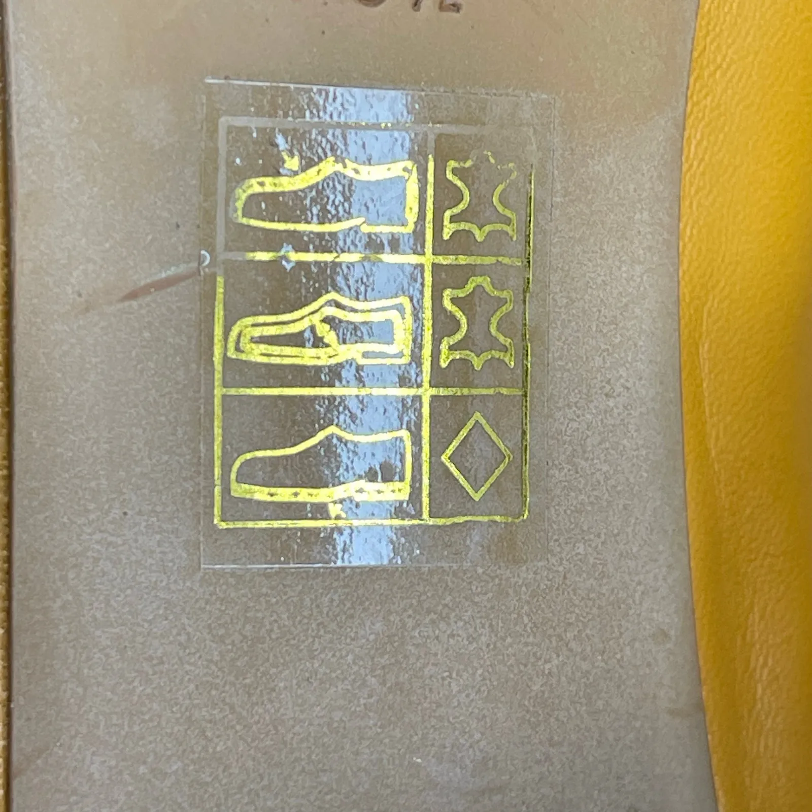 Everlane The Day Leather Heel Size 5.5 Mustard Yellow comfort shoes preppy - Image 11