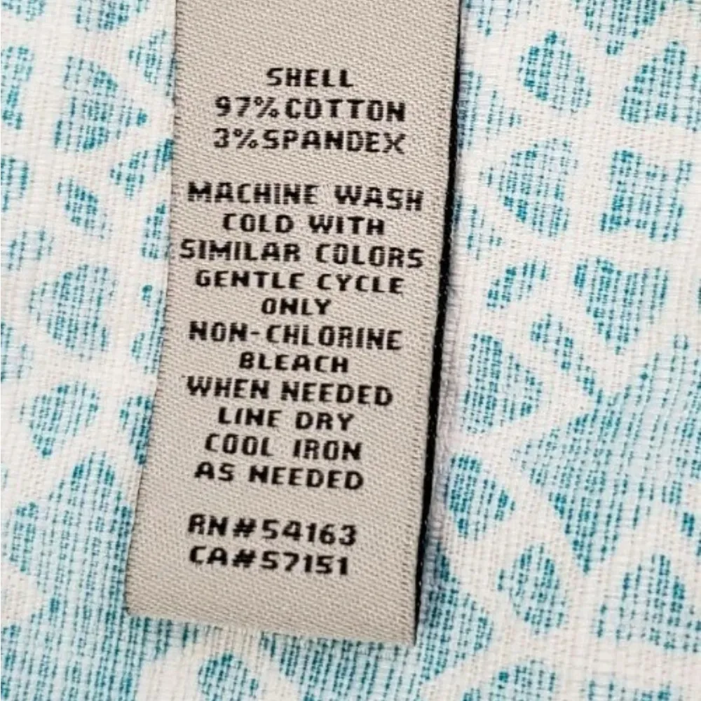 Eliza J Blue Sleeveless Shift Dress Geometric Print Neon Trim Size 10 - Image 6