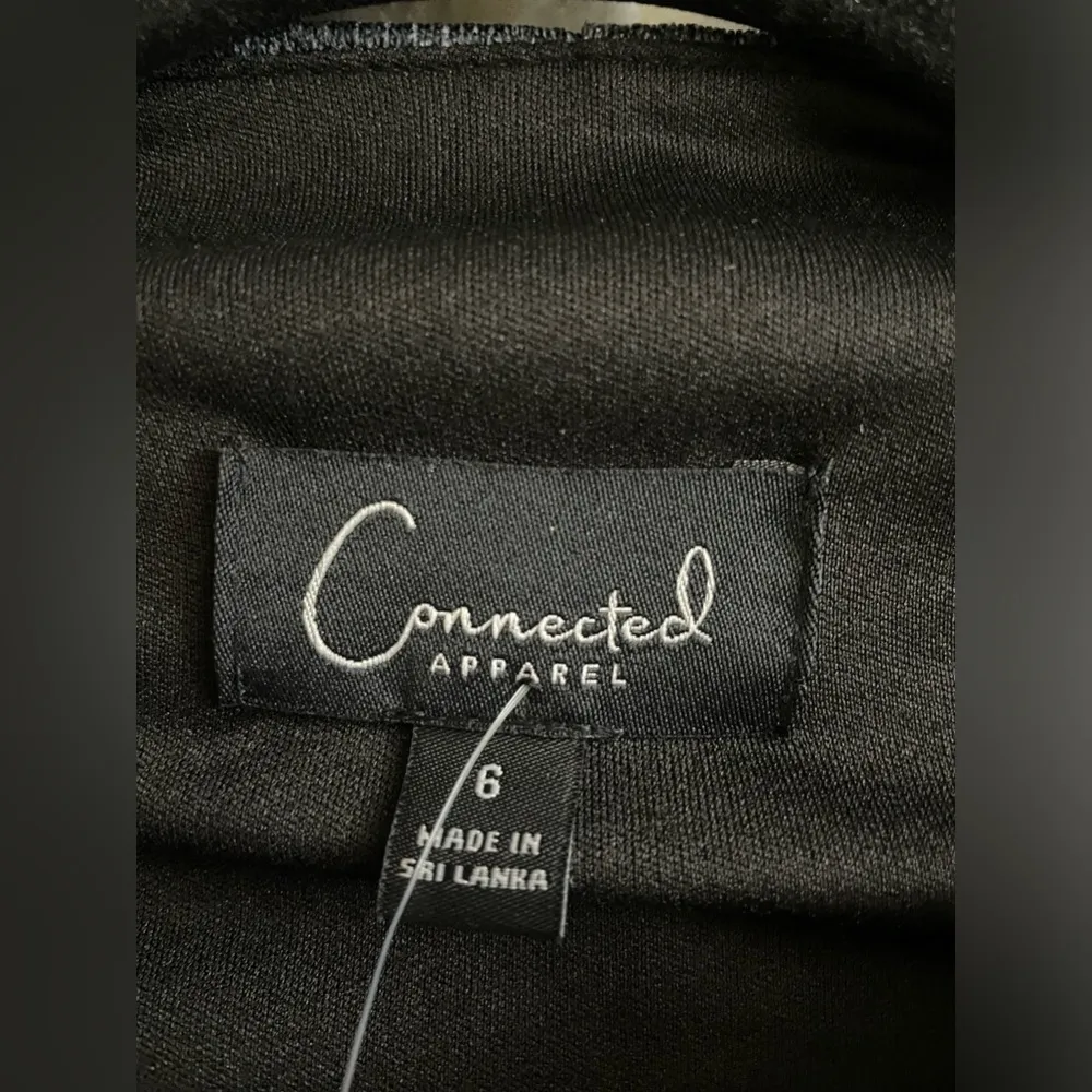 NWT Connected Apparel Office Work Dress Greys/Reds Size 6 - Image 6