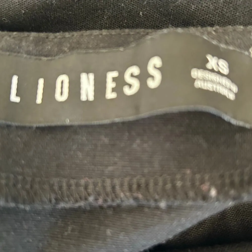 Princess Polly LIONESS The Vivien Dress Black Size XS. - Image 6