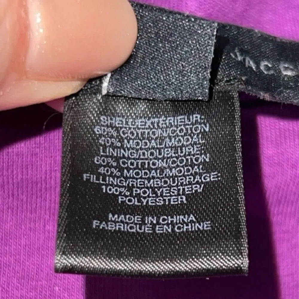 Marc by Marc Jacobs Ruffled Knit Zip Jacket Navy L - Image 3