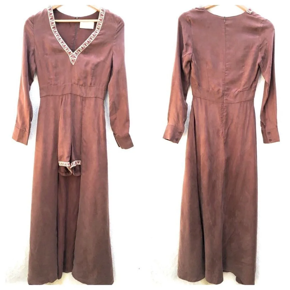 J.O.A. Los Angeles Skirted Shorts Romper‎ - Image 2