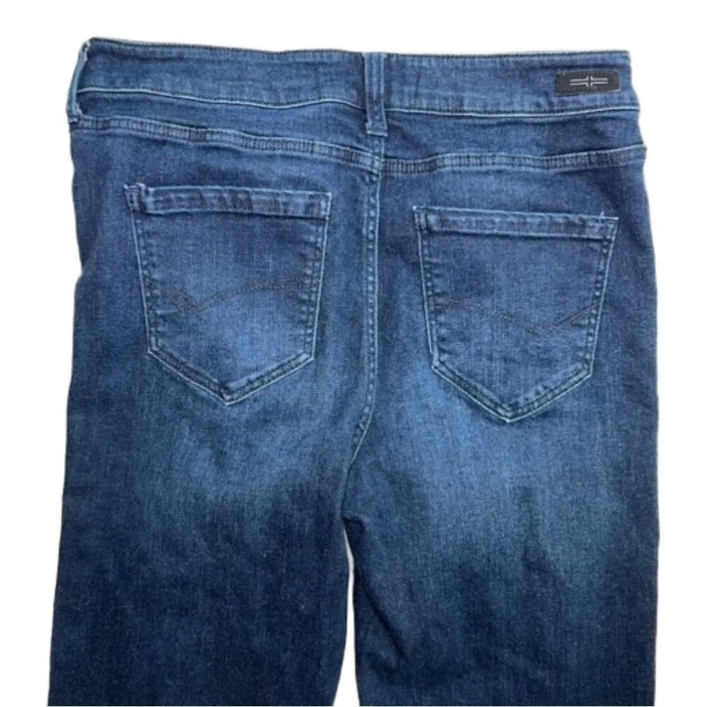 Liverpool Jeans Vintage Super Dark Michelle Capri Jeans Size 6/28 LM7006TT - Image 6