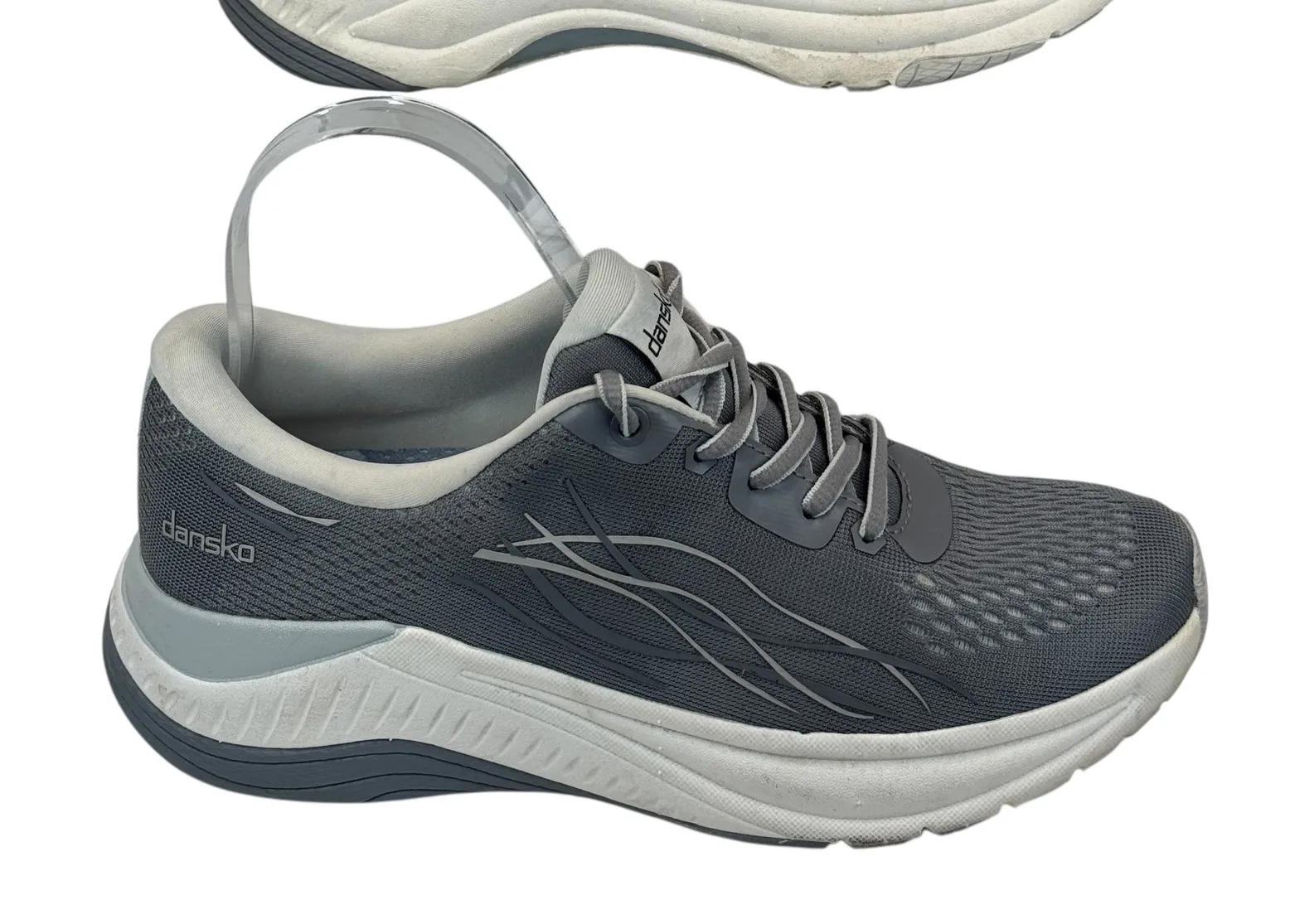 Dansko Women's 36 Pace Walking Sneakers Grey Mesh Comfort Athletic Support Shoe - Image 1