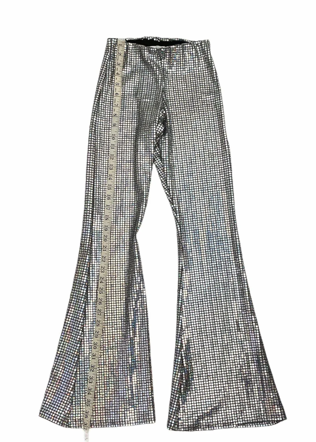 Topshop Sequin Flare Pants - Image 2