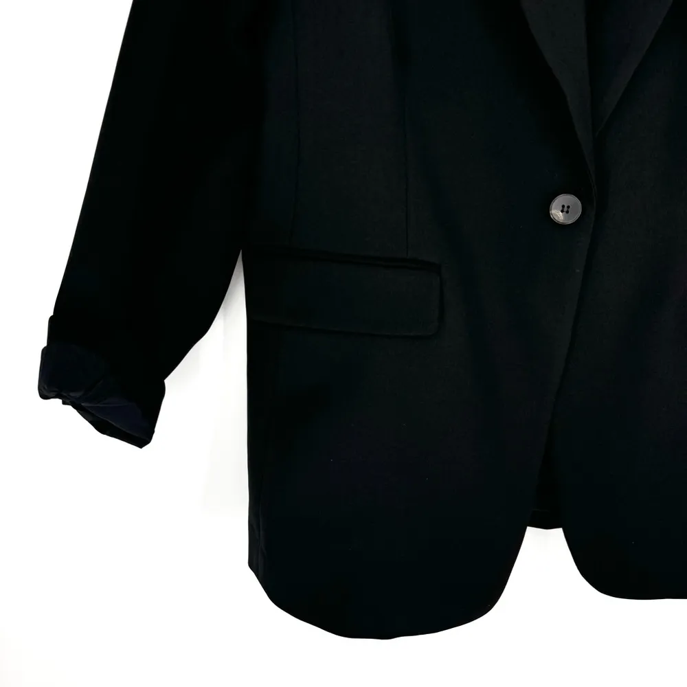 o.p.t. One Pretty Time Single Button Blazer Black Size XL NWT - Image 3
