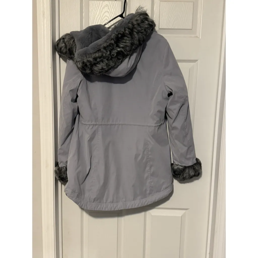 A.N.A. Down Puffer Coat Parka Detachable Faux Fur Hood Winter Ski Jacket NWOT - Image 4