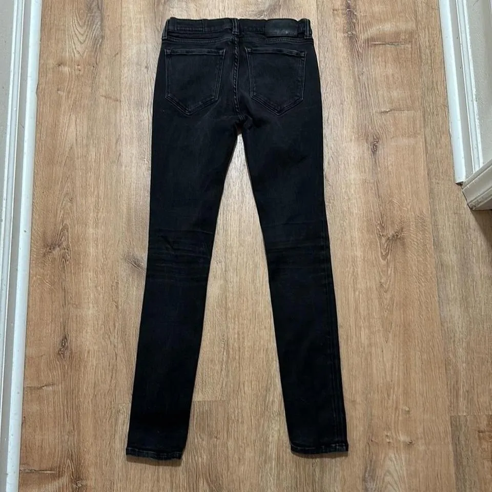 ALL SAINTS | Gray Wash Mast Skinny Jeans - Image 3