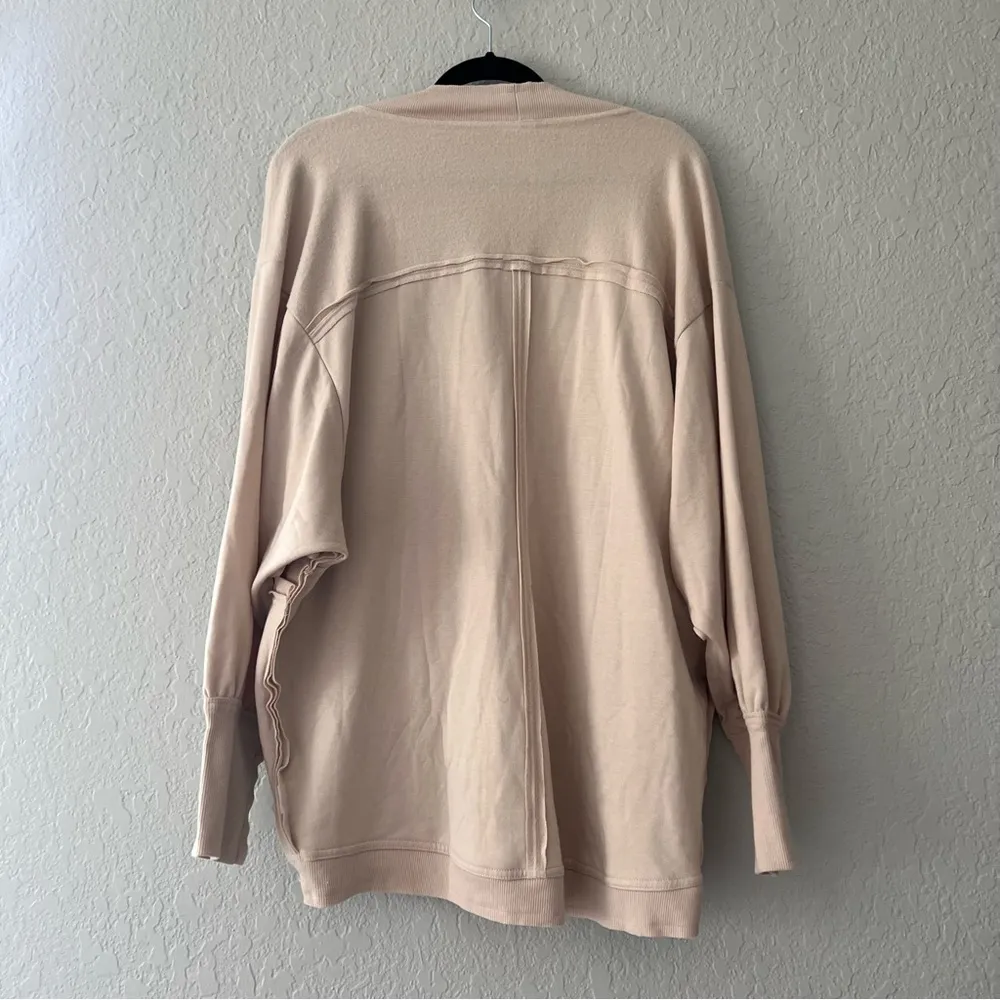 Lularoe Kennedy Open Front Cardigan Jacket Size M Medium Raw Wedge #213 - Image 9