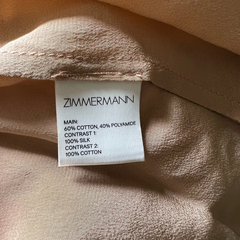 Super Rare 2017 Zimmermann Bowerbird Romance Mini Dress Runway Dress Size 1 - Image 12