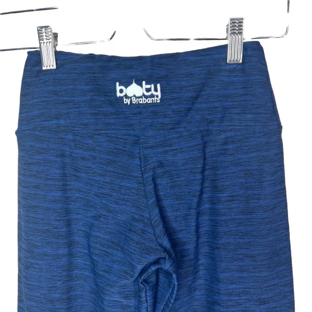 Booty by Brabants Blue Spacedye Marled Leggings One‎ Size - Image 6