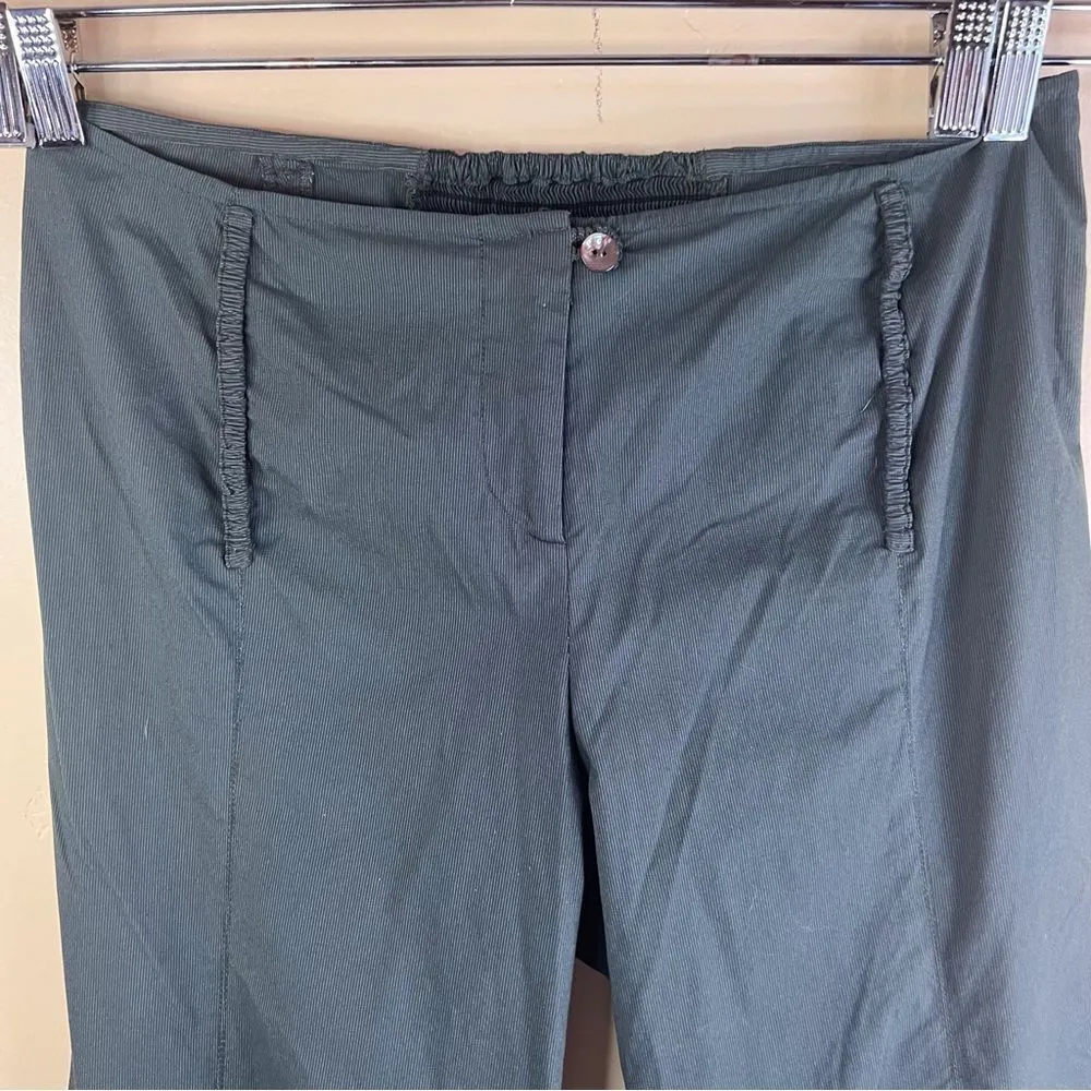 Moloko Womens Lightweight Gray Pant Size 40‎ or US 8 Smocked Waist Cinched Gray - Image 3