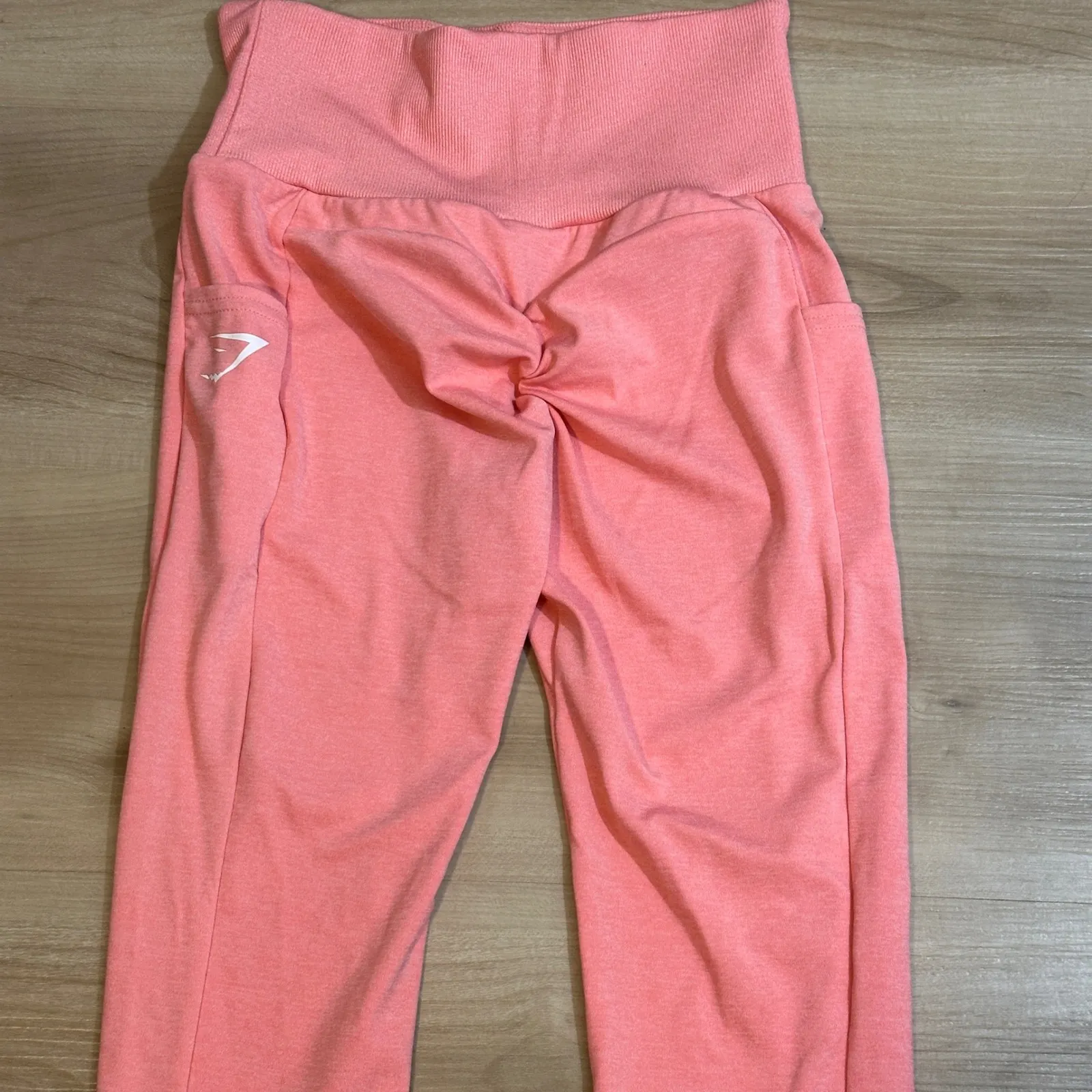 Gymshark Be a Visionary Seamless High Waisted Leggings Coral Pink Size S - Image 6