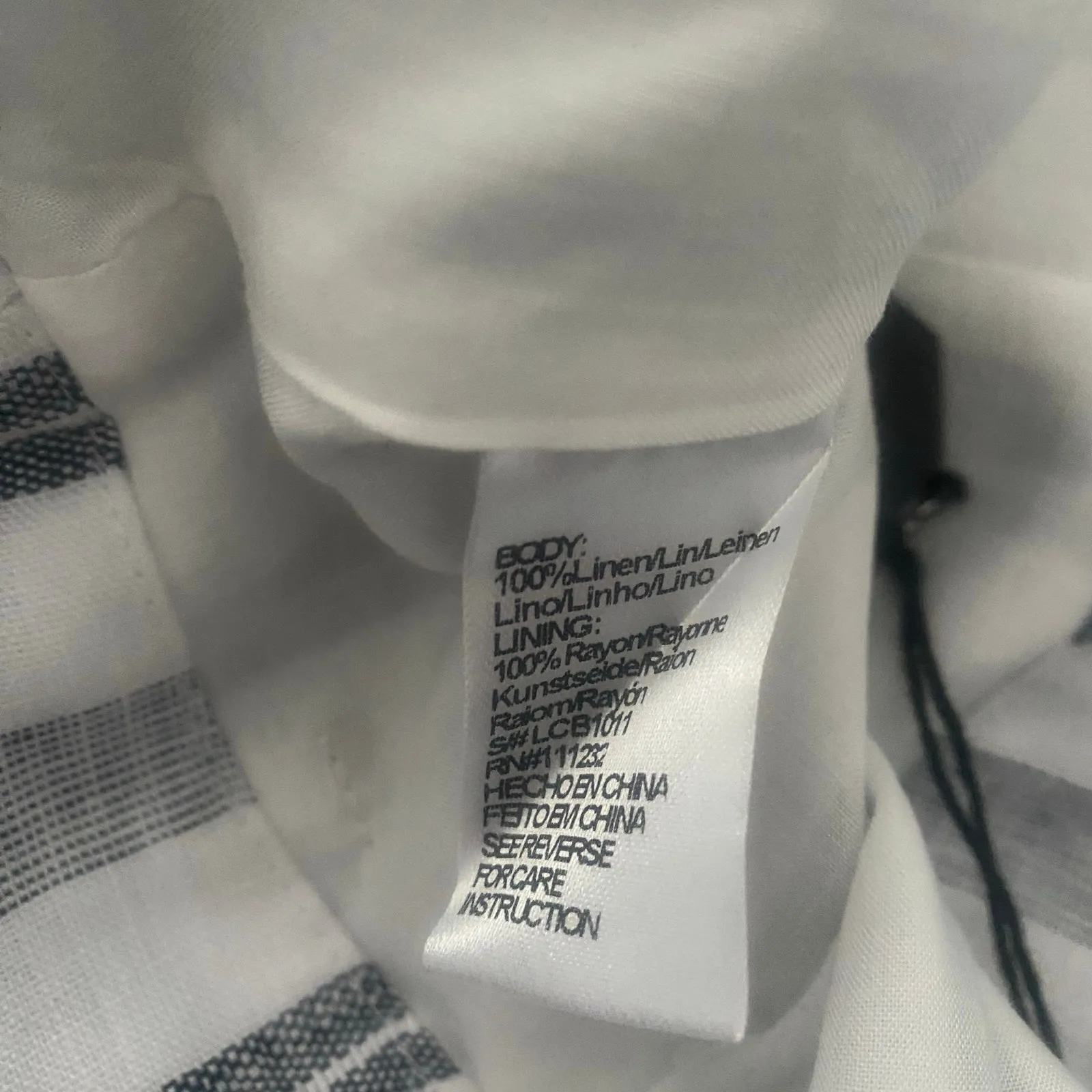 NWT LUCCA Jordyn High‎ Waisted Belted 3” Shorts 100% Linen Size Small - Image 6