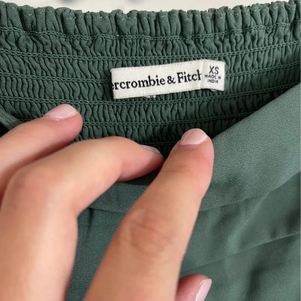 Abercrombie & Fitch Forest Green Top - Image 2