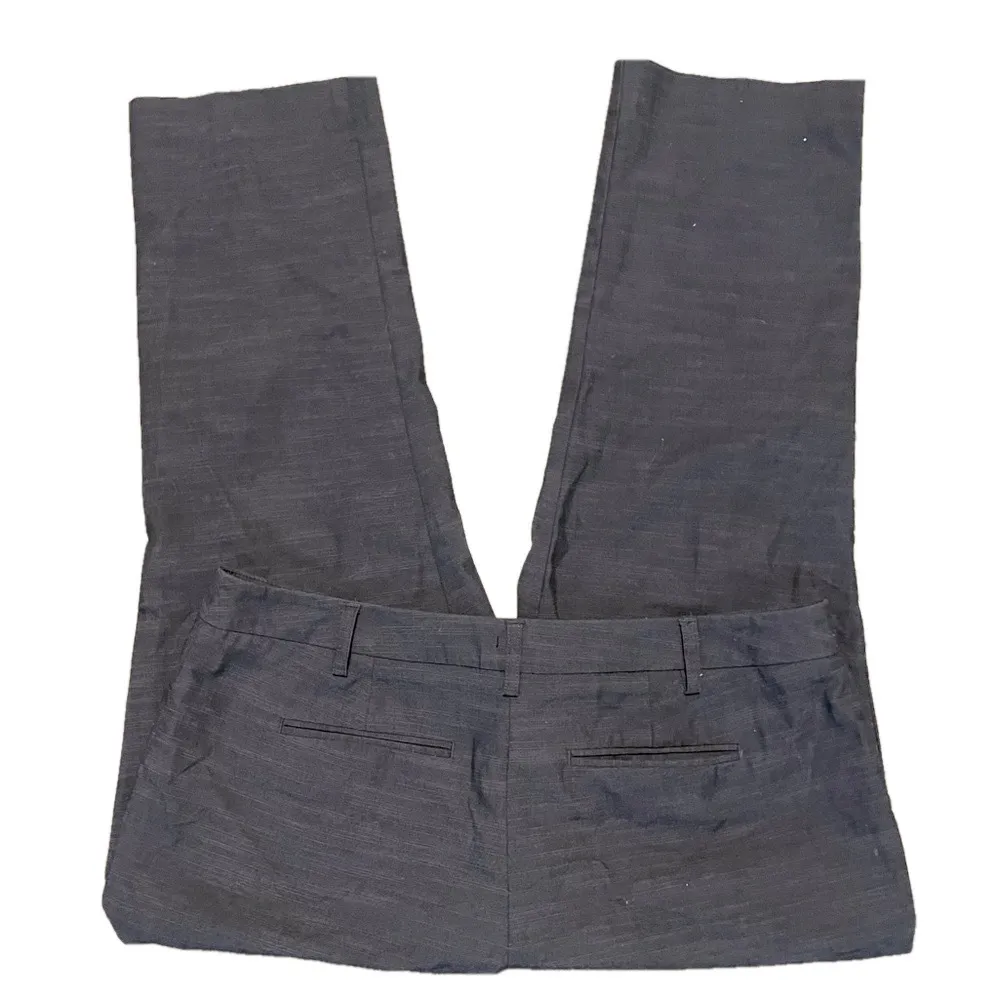 Apt 9 Pants Women’s Size 8 Gray Work Slacks Office Dress Trousers cropped capri - Image 3