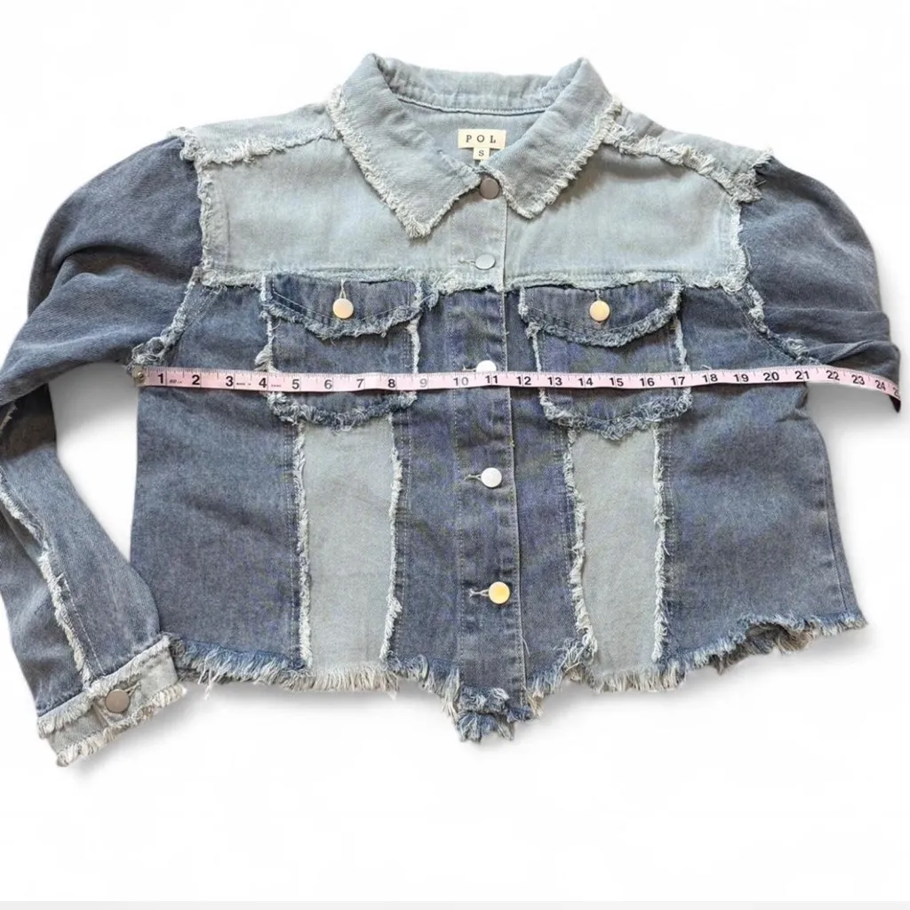 POL ‎ Patch Denim Jacket - Image 15