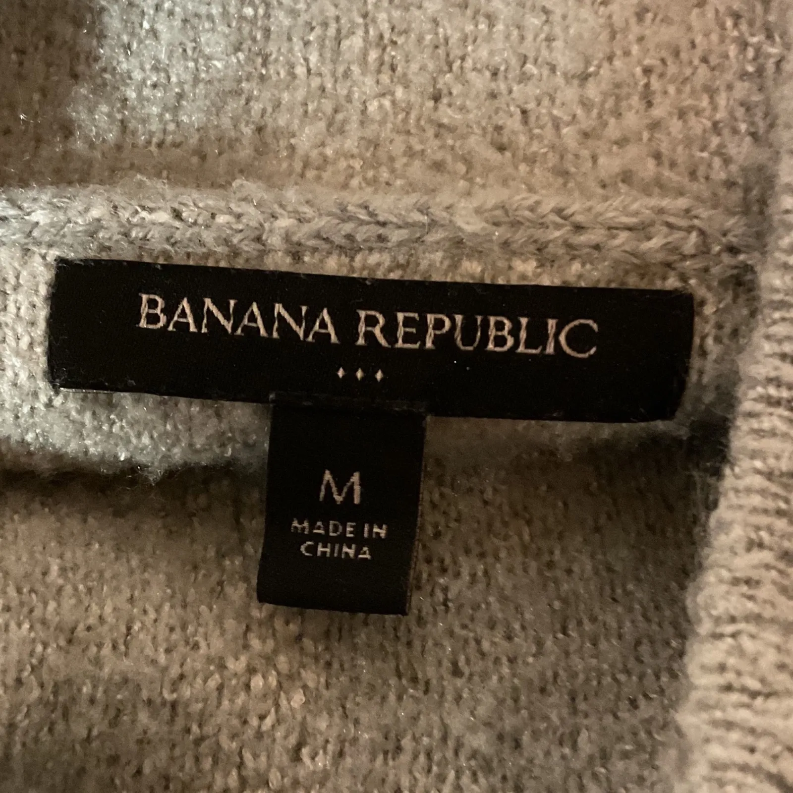 Banana Republic Factory Women's Plaid Knit Turtleneck Pullover Sweater Size M - Image 6