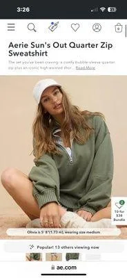 Suns out Quarter zip - Image 2