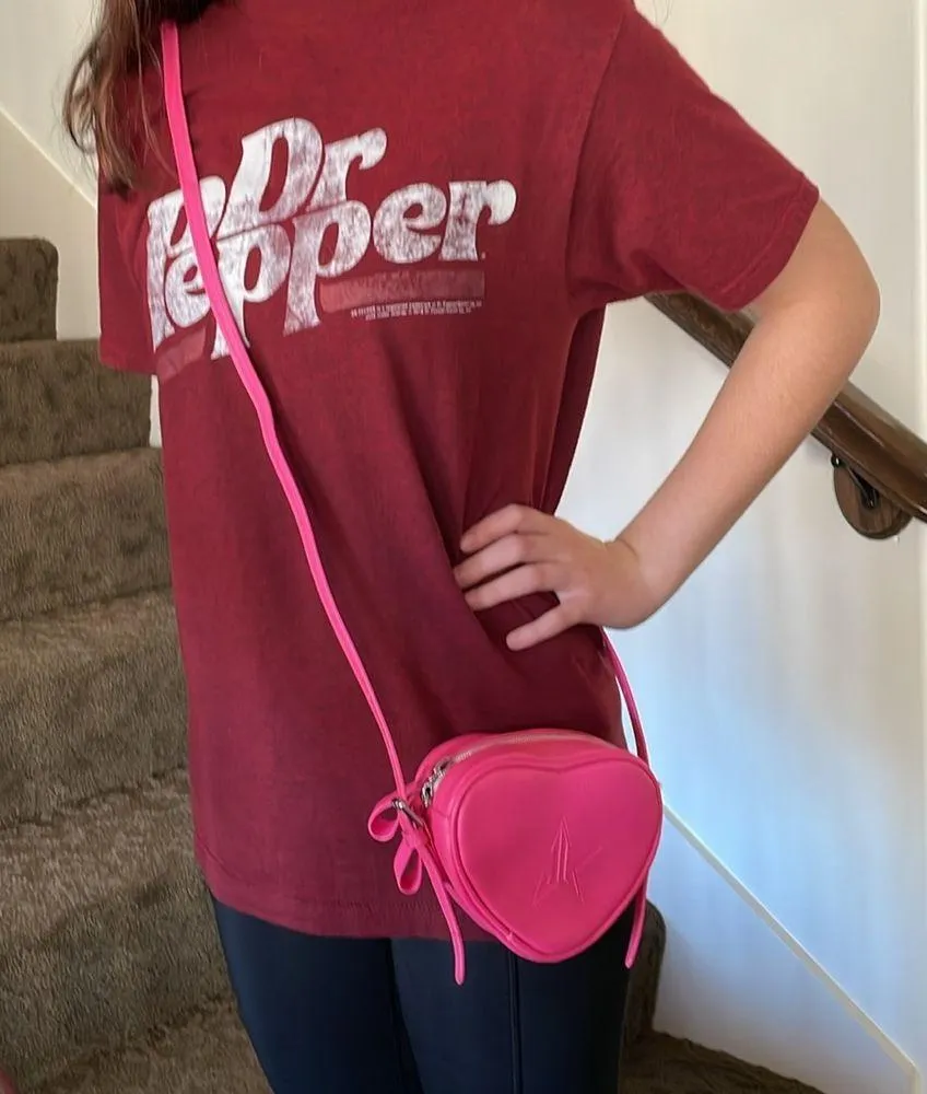 Jeffree Star Pink Heart Crossbody - Image 4