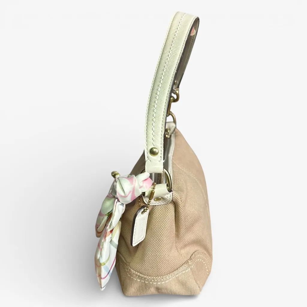 Rare Coach Horse and Carriage Canvas Shoulder Bag - Image 4