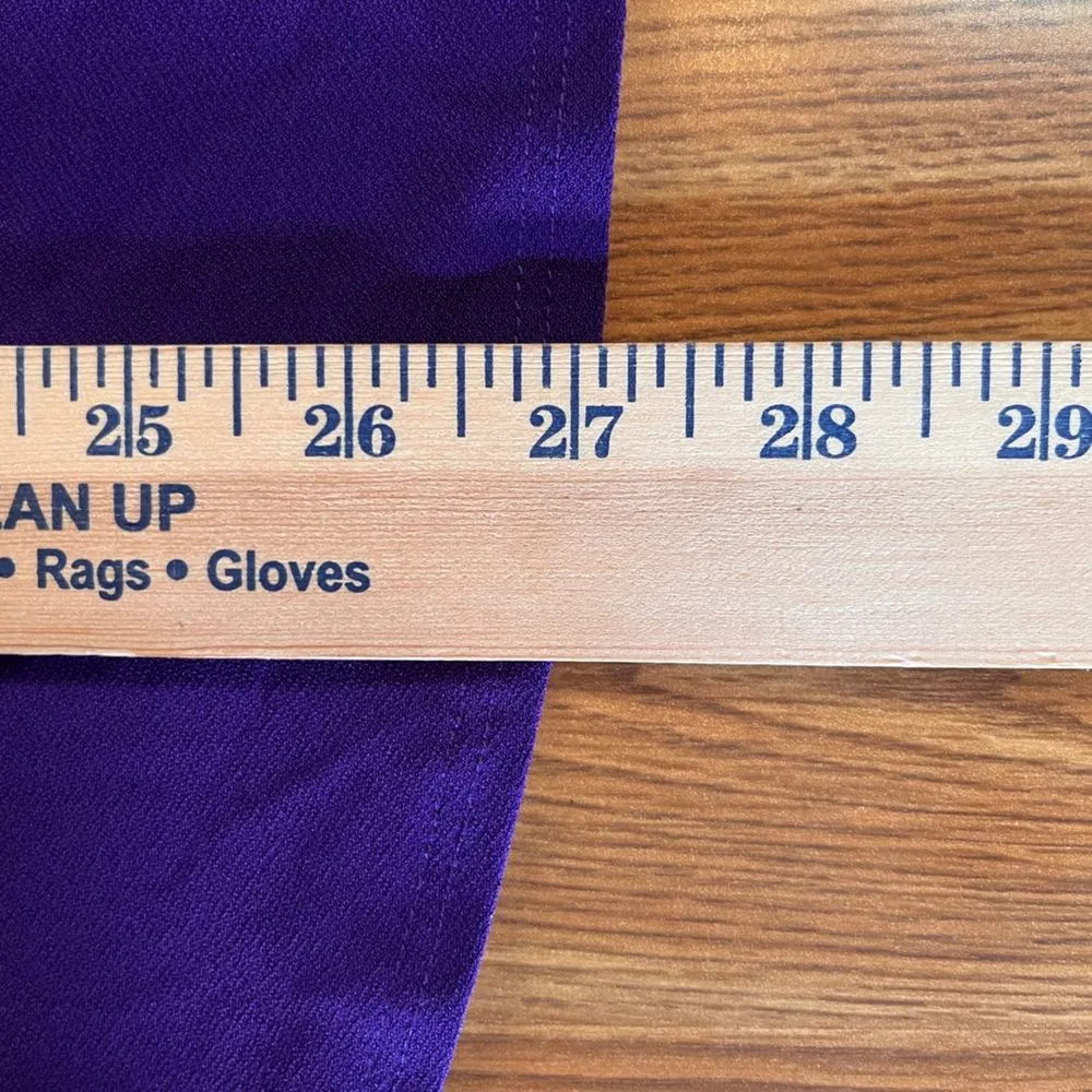 Purple Grommet Neckline Short Sleeve Top Size 2X - Image 8